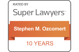 Super Lawyers Stephen M. Ozcomert 10 years