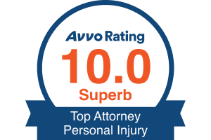 Avvo Rating 10.0 Superb Top Attorney Personal Injury